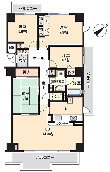 間取り：328000673589