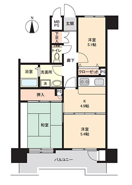 間取り：307000084787