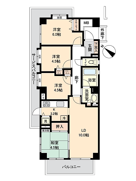 間取り：322000615673