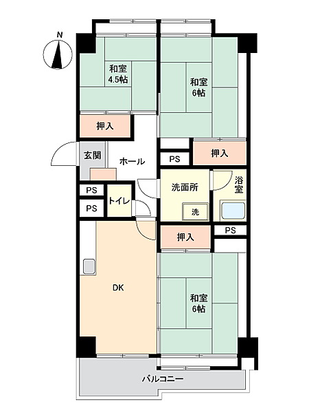 間取り：307000085565