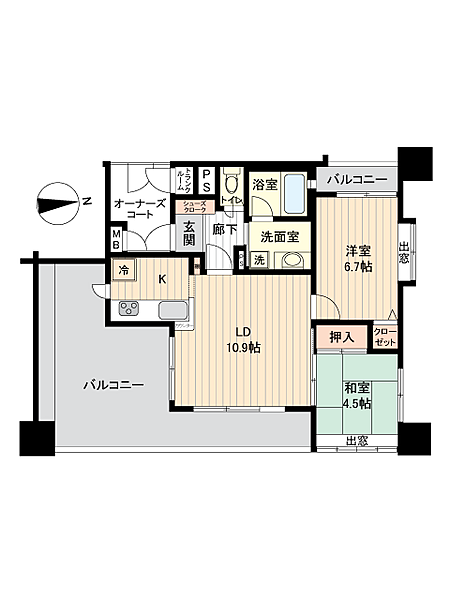 間取り：307000085117