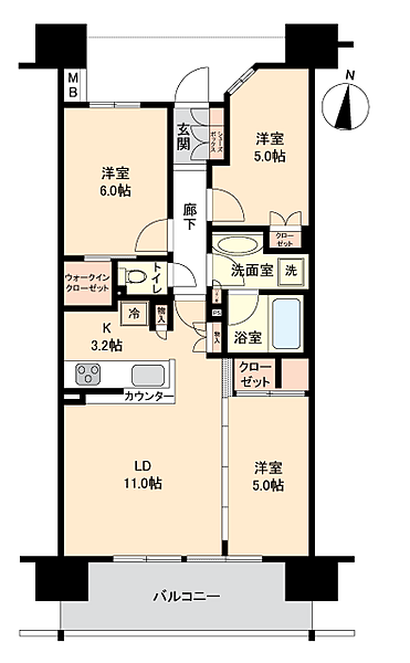 間取り：307000085126