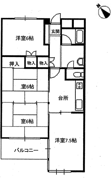 間取り：304000343952