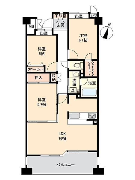 間取り：322000623087