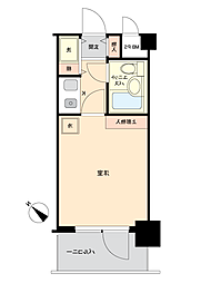 ニックアーバンスピリッツ鶴見1 1Kの間取図画像