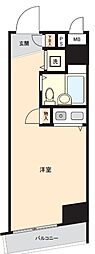 ネオマイム新子安 ワンルームの間取図画像