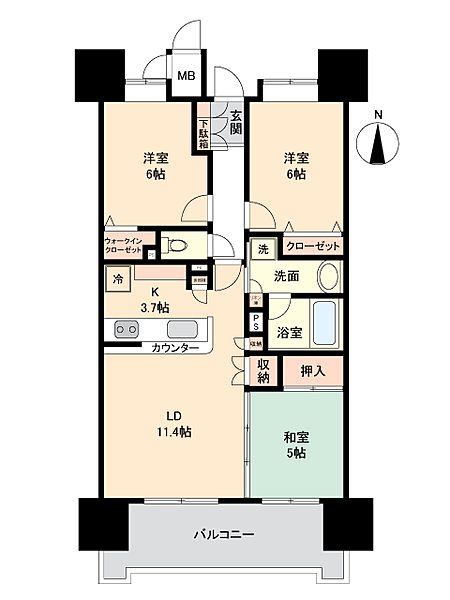 間取り：307000085580