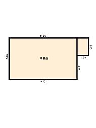 マンション西堀カメリア ワンルームの間取図画像
