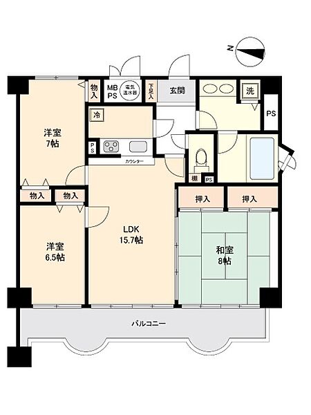 間取り：322000638400