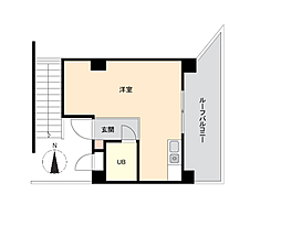 アクトピア横浜・鶴見2 ワンルームの間取図画像