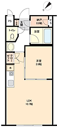 メゾン安比3 1LDKの間取図画像