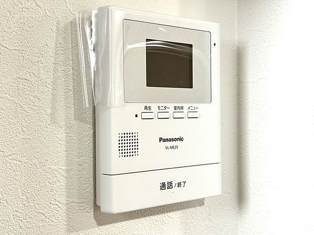 録画機能付きで不在時の訪問者を確認できます。