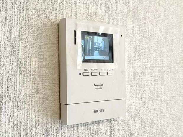 録画機能付きなので、不在時の訪問者をチェックできます。