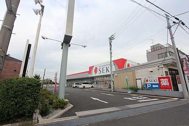ドラッグストア セキ(300m)