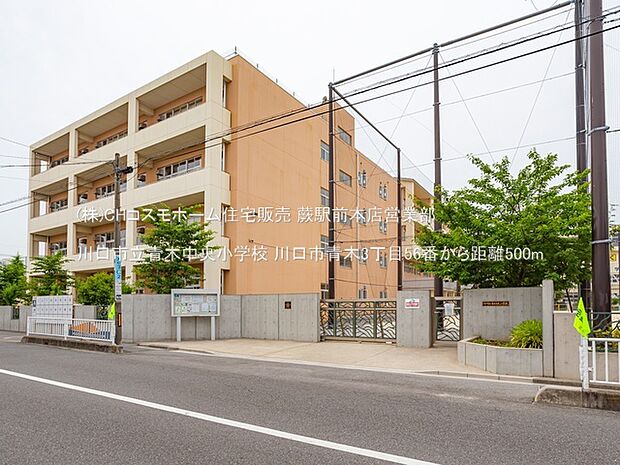 川口市立青木中央小学校（500m）