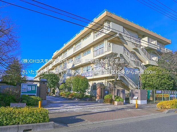 さいたま市立田島小学校（700m）