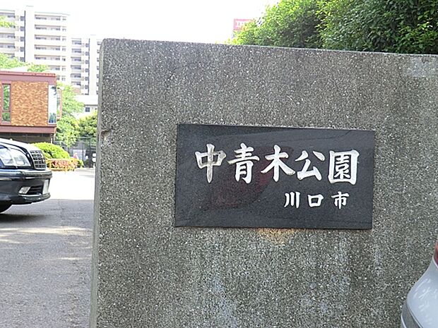 中青木公園(870m)