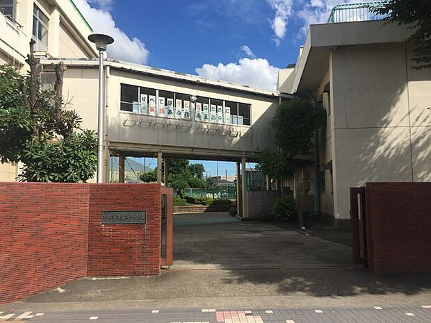 川口市立芝西中学校(600m)