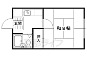 京都市北区紫竹西高縄町 2階建 築38年のイメージ