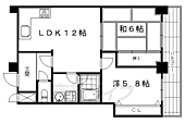 京都市中京区富小路通六角下る骨屋之町 6階建 築43年のイメージ