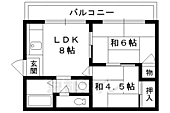 京都市北区西賀茂山ノ森町 3階建 築52年のイメージ
