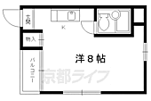 京都市北区烏丸通鞍馬口下る西入小山町 3階建 築36年のイメージ