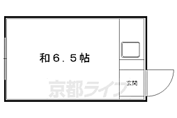 倉橋マンション 1Kの間取図画像