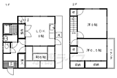 京都市北区上賀茂東後藤町 2階建 築53年のイメージ