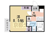 京都市上京区上御霊前通大宮西入下る竪社南半町 3階建 築5年のイメージ