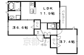 京都市上京区下立売通御前通西入下る突抜町 3階建 築7年のイメージ