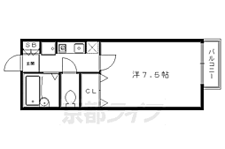 Ａ．Ｐ．Ｔ　ＢＲＥＥＺＥ 1階1Kの間取り