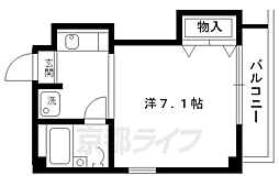 京福電気鉄道北野線 北野白梅町駅 徒歩20分 3階/-