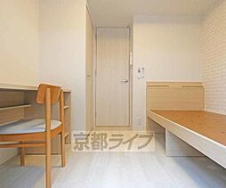 京福電気鉄道北野線 北野白梅町駅 徒歩22分の賃貸マンション 2階ワンルームのリビング/ダイニング