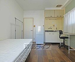 京福電気鉄道北野線 北野白梅町駅 徒歩5分の賃貸マンション 3階ワンルームのリビング/ダイニング