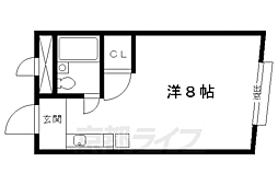 京都市営烏丸線 今出川駅 徒歩8分 2階/-