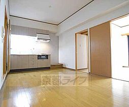 下鴨フラッツ 201 2階2LDKのリビング/ダイニング