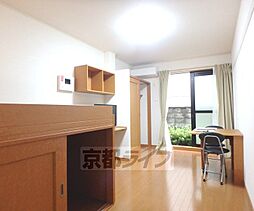 京都市営烏丸線 北大路駅 徒歩22分の賃貸アパート 2階1Kのリビング/ダイニング