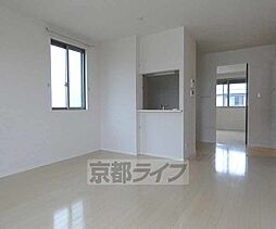 京都市営烏丸線 北山駅 徒歩6分の賃貸アパート 2階1LDKのリビング/ダイニング