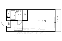 第一みやぎビル 3階1Kの間取り