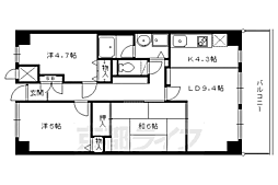 Ｄｅ’ｌｅａｄ北大路 5階