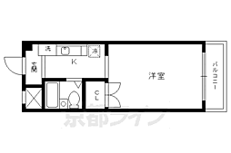 京福電気鉄道北野線 北野白梅町駅 徒歩14分