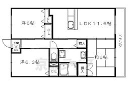 京都地下鉄東西線 東野駅 徒歩9分 3階/-