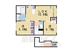 京阪本線 牧野駅 徒歩22分 2階/-