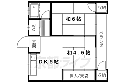 京都地下鉄東西線 椥辻駅 徒歩24分 2階/-