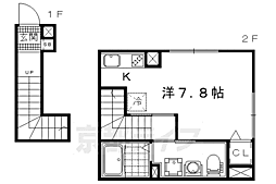 京都地下鉄東西線 醍醐駅 徒歩7分 2階/-