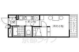 京都地下鉄東西線 椥辻駅 徒歩12分 2階/-
