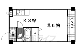 京都市営烏丸線 くいな橋駅 徒歩6分 2階/-