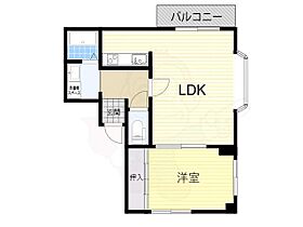 大阪府摂津市香露園（賃貸マンション1LDK・3階・38.00㎡） その2