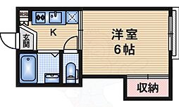 間取図画像 1K