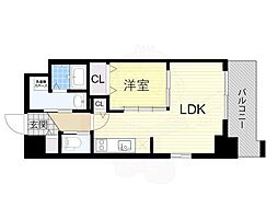 ExcellentKishibe 1LDKの間取図画像